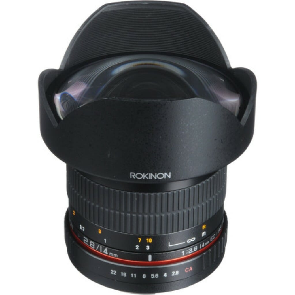 Rokinon 14mm f/2.8 IF ED UMC Lens For Canon EF - Image 3