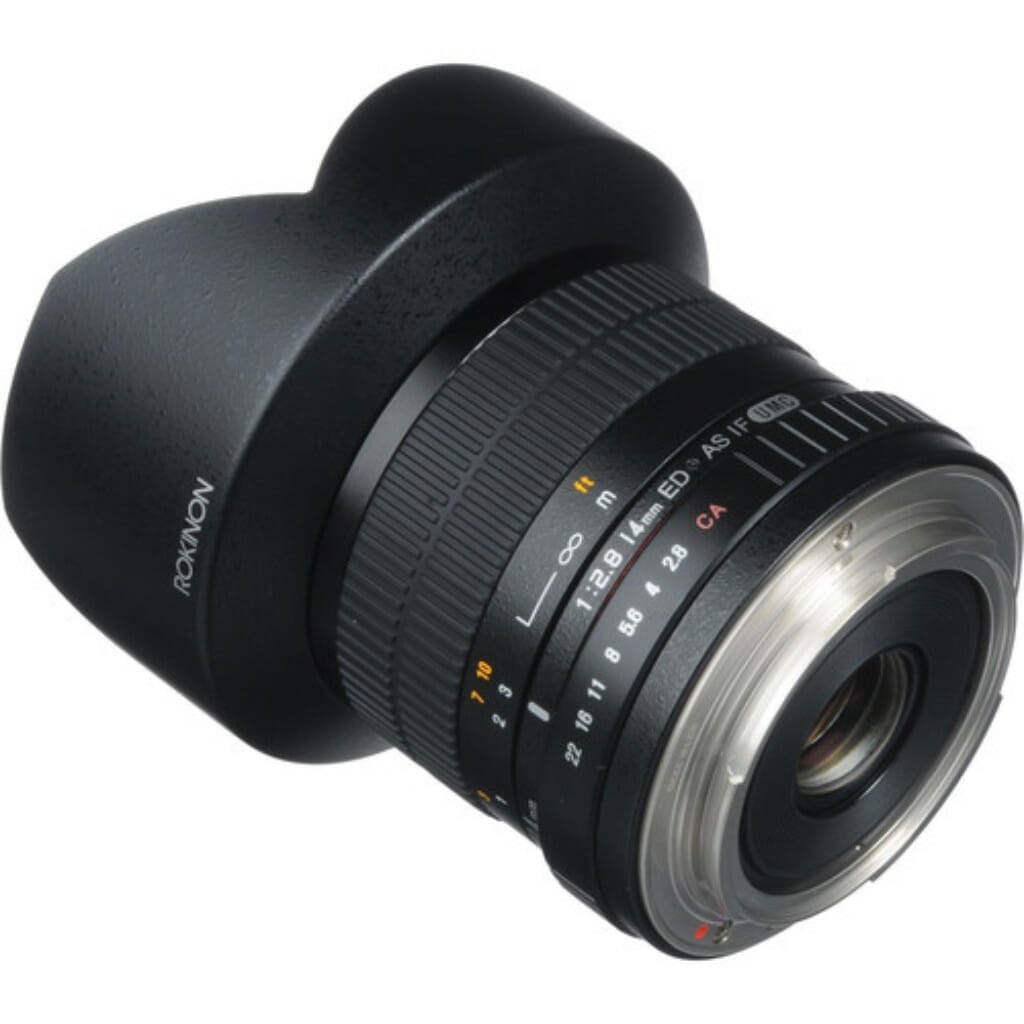 Rokinon 14mm f/2.8 IF ED UMC Lens For Canon EF - Image 2