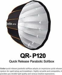 Godox QR-P120 47 Inch Parabolic Softbox - Image 9