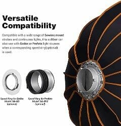 Godox QR-P120 47 Inch Parabolic Softbox - Image 6