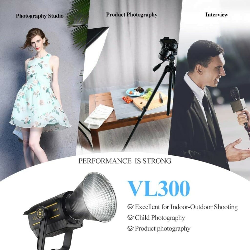 Godox VL300 LED Lights - Image 4