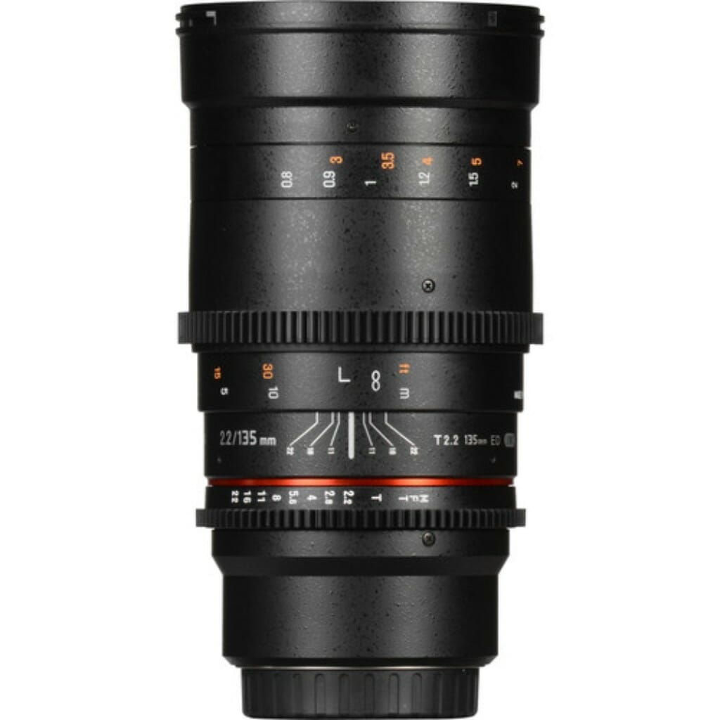 Rokinon 135mm T2.2 Cine DS Lens for Canon EF Mount - Image 10