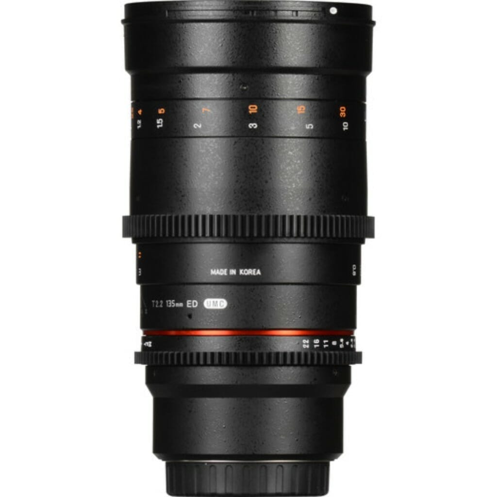 Rokinon 135mm T2.2 Cine DS Lens for Canon EF Mount - Image 9