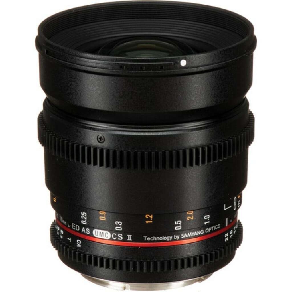 Rokinon 16mm T2.2 Cine DS Lens for Canon EF Mount for APS-C - Image 5