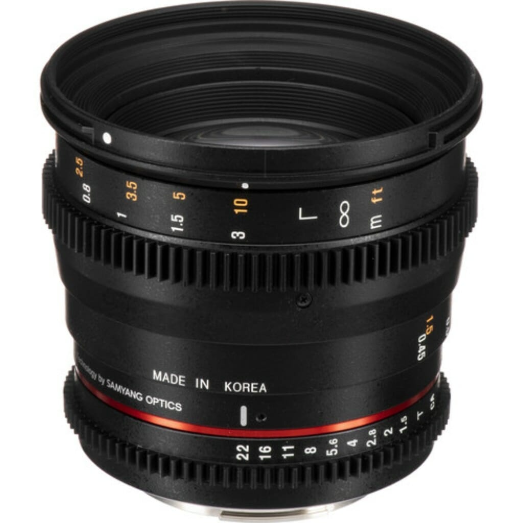 Rokinon 50mm T1.5 AS UMC Cine DS Lens for Canon EF Mount - Image 6