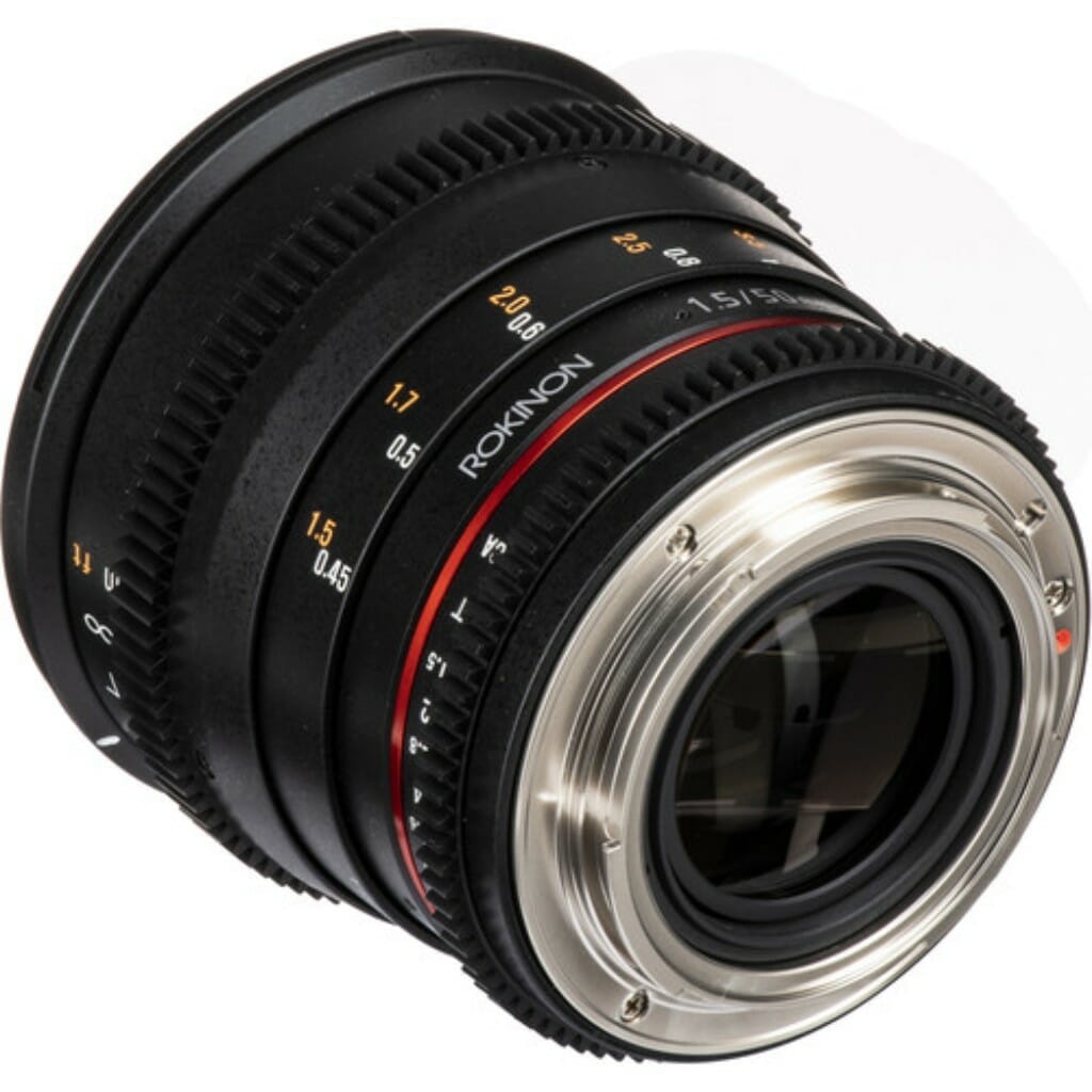 Rokinon 50mm T1.5 AS UMC Cine DS Lens for Canon EF Mount - Image 5
