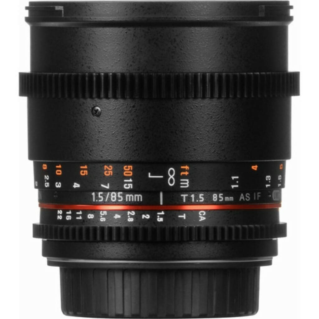 Rokinon 50mm T1.5 AS UMC Cine DS Lens for Canon EF Mount - Image 3