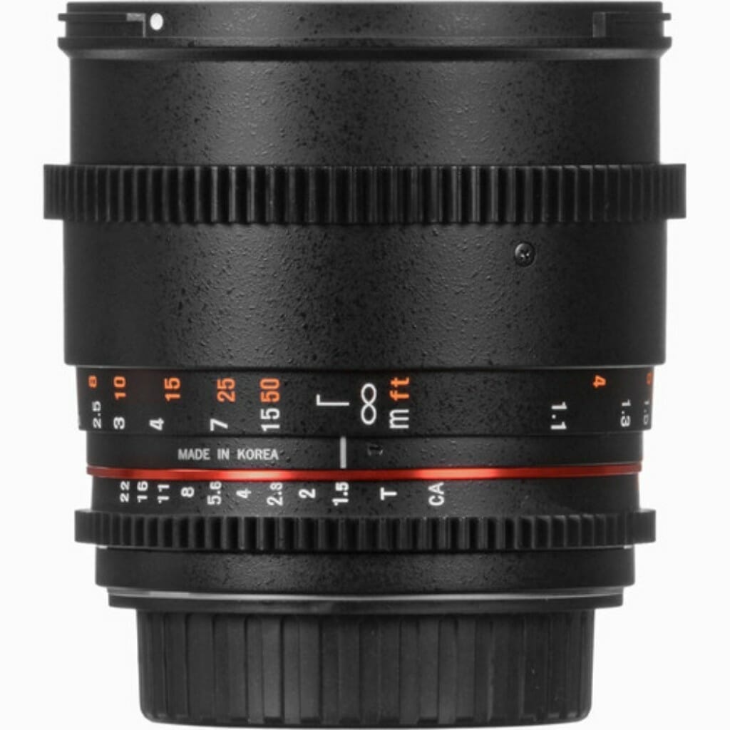 Rokinon 85mm T1.5 Cine DS Lens for Canon EF Mount - Image 9