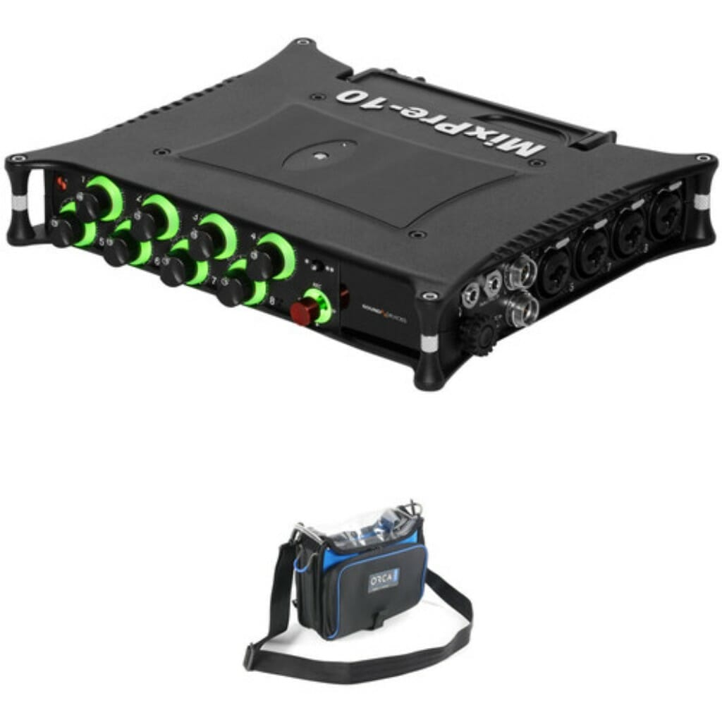 Sound Devices MixPre-10 II Kit with Multitrack 32-Bit Field Recorder