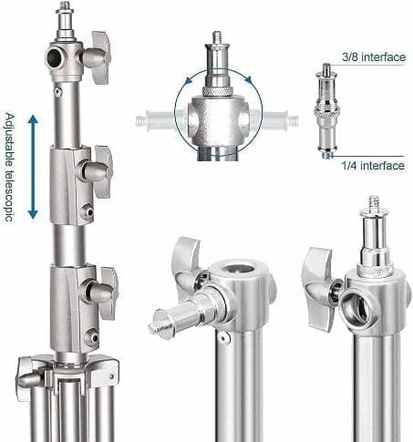 Stainless Steel Heavy Duty Light Stand - Image 7