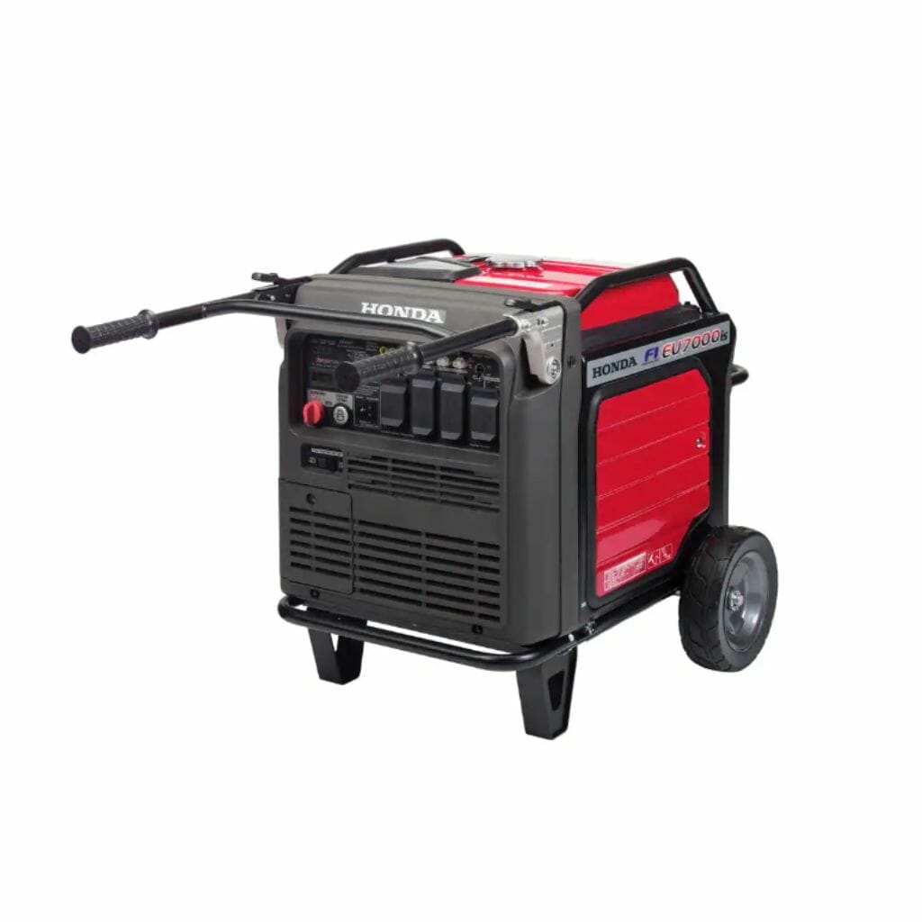 7000-Watt Ultra Quiet Remote Start/Stop Electric/Recoil Start Gasoline Powered Inverter Generator - Image 4