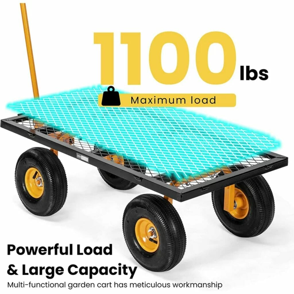 Heavy Duty Mesh Steel Cart - Image 3