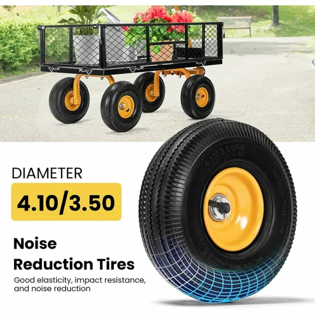 Heavy Duty Mesh Steel Cart - Image 2